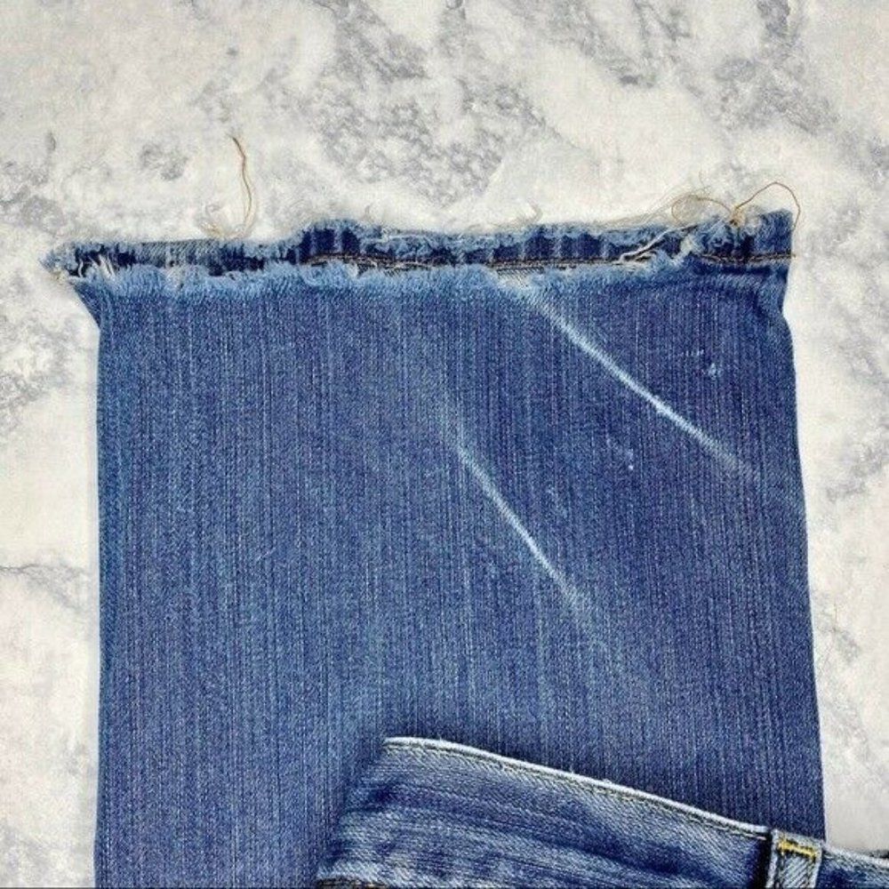 Lucky Brand Straight Leg Boyfriend Jeans Distressed Light Wash 26 Dungarees - Picture 10 of 12